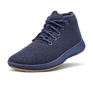 Allbirds Wool Runner-up Mizzles in Hazy Indigo with Rugged Khaki Soles size 11